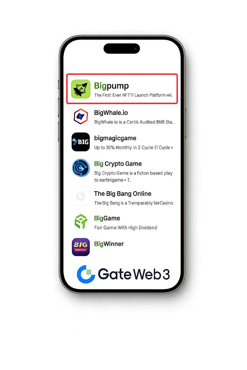bigpumpai's tweet image. 🚀 BigPump.AI is now officially LIVE on #Gate Web3!
Users can now seamlessly access  through Gate Web3 and enjoy a smarter, faster, and more secure trading experience.
👉 Open Gate Web3 today and start your intelligent trading journey!