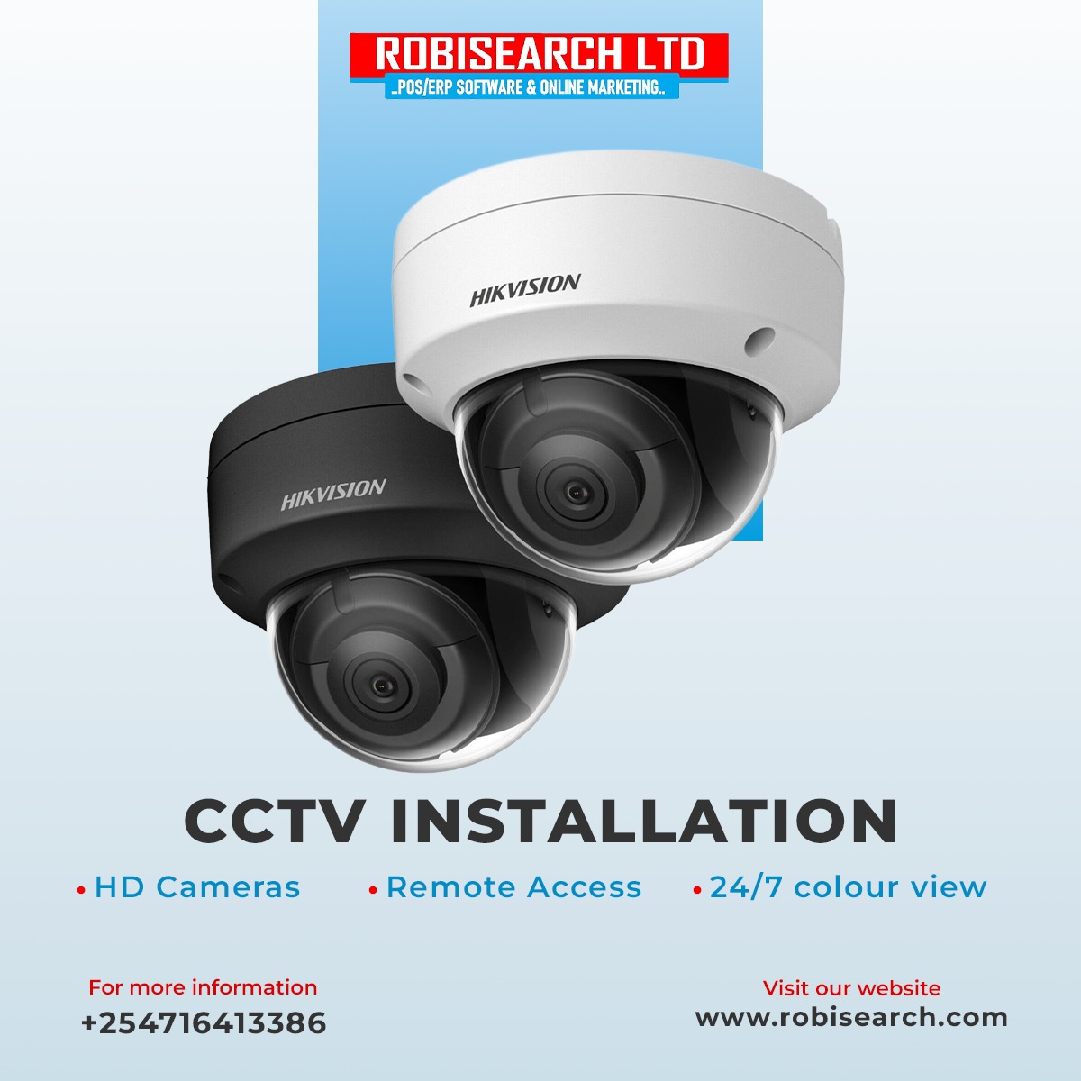 KUcoolkid's tweet image. Robisearch Ltd brings you reliable Hikvision CCTV solutions built for safety and clarity. Experience HD monitoring, remote access, and round-the-clock color vision for total peace of mind.
Customer Feedback App #DigitakaNaRobisearch RobisearchDigital Soja App