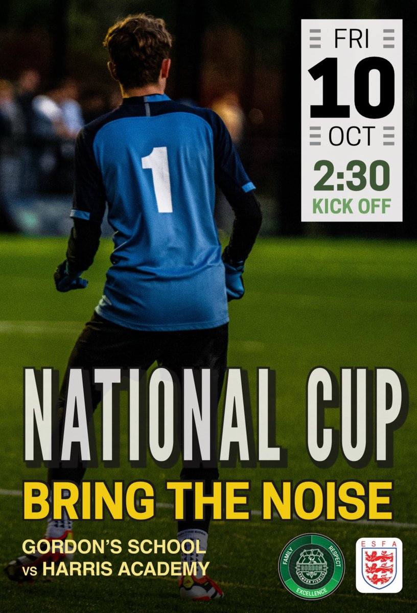 FootballGordon's tweet image. The 1st Team are back in action today in the ESFA Elite Super Cup! 🏆
#NationalCup #ESFA #MatchDay