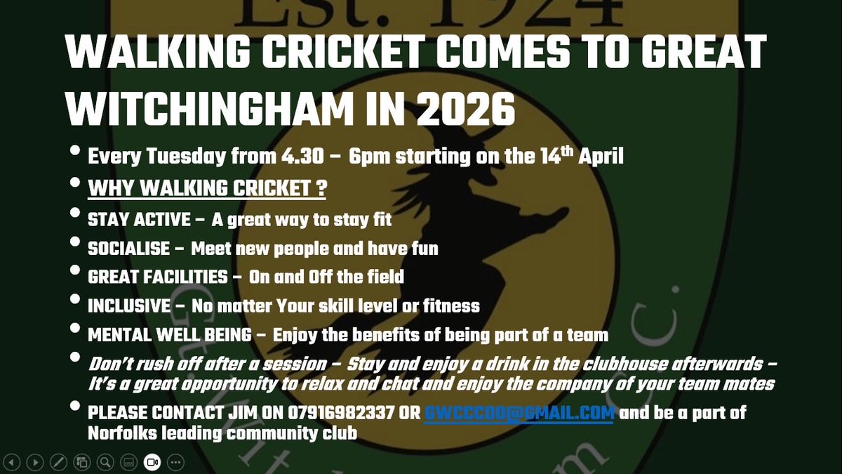 Great Witchingham CC tweet media
