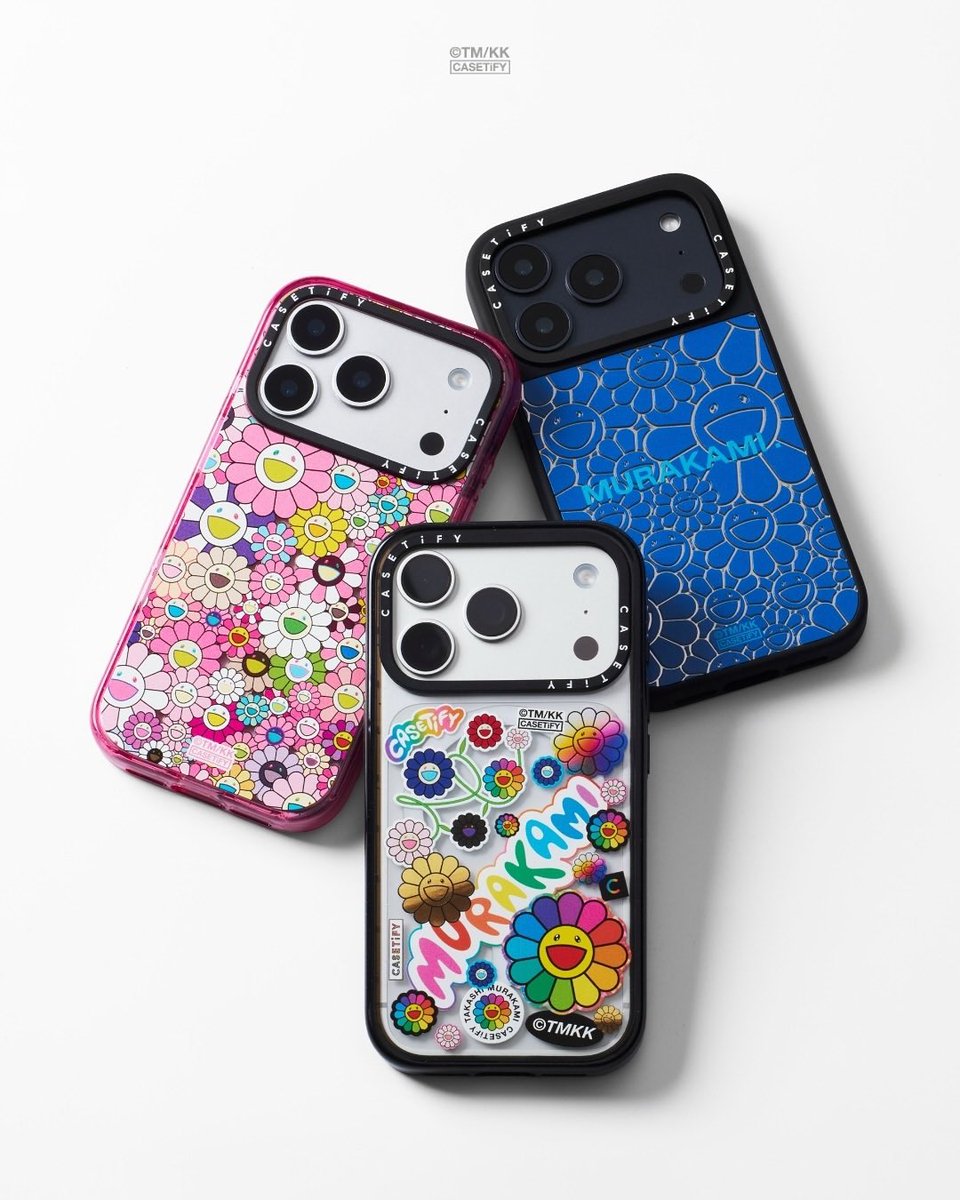 CASETIFY 村上隆ケース 早期完売注意】村上隆 x CASETiFY コラボコレクション第3弾が国内公式