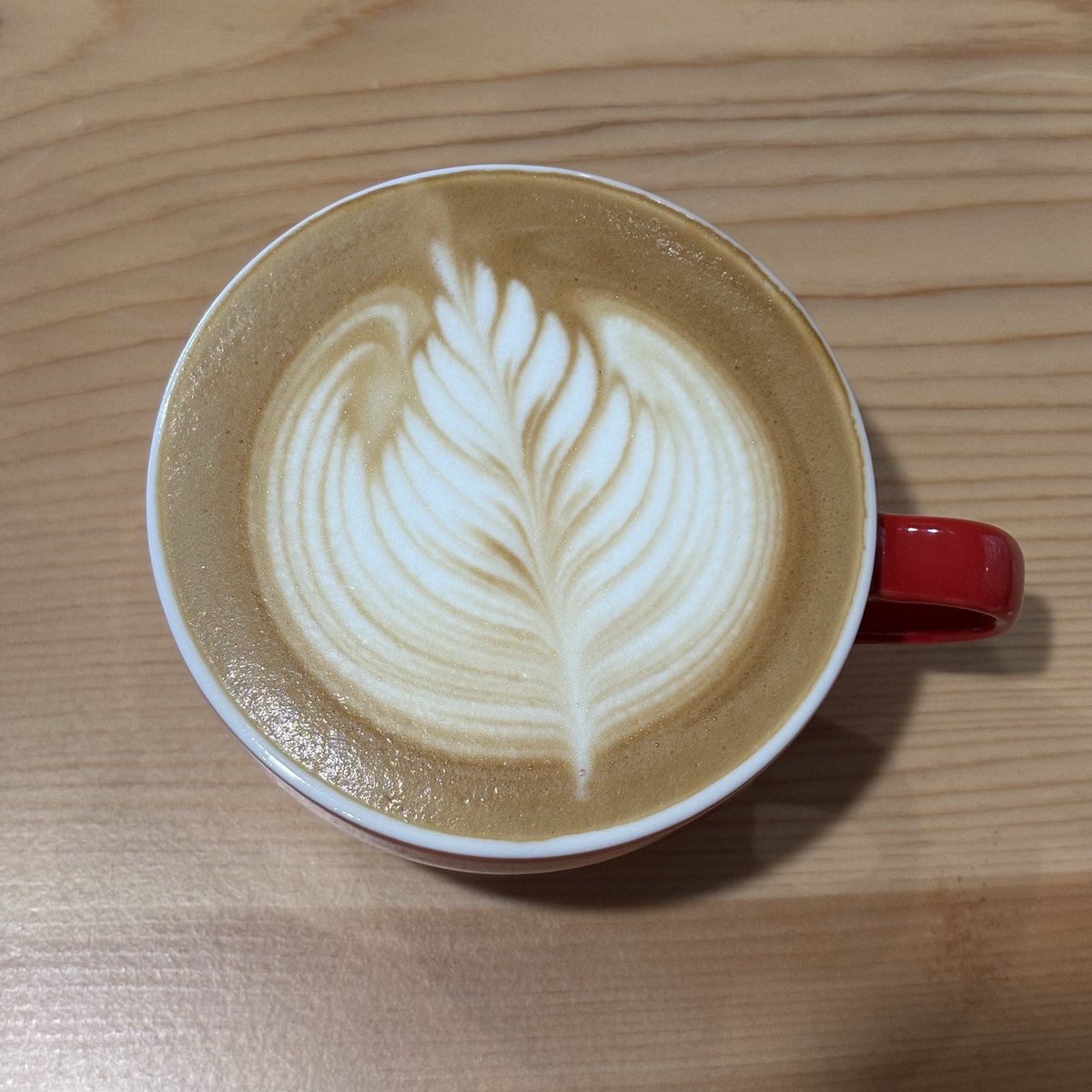 mk_singlife's tweet image. カフェラテが飲みたくなるだろ。
しかし、こんなん上げといてお客さんに出す肝心な時に失敗する…なんて恐ろしい事が起きるんだぜ？
もっと練習します。