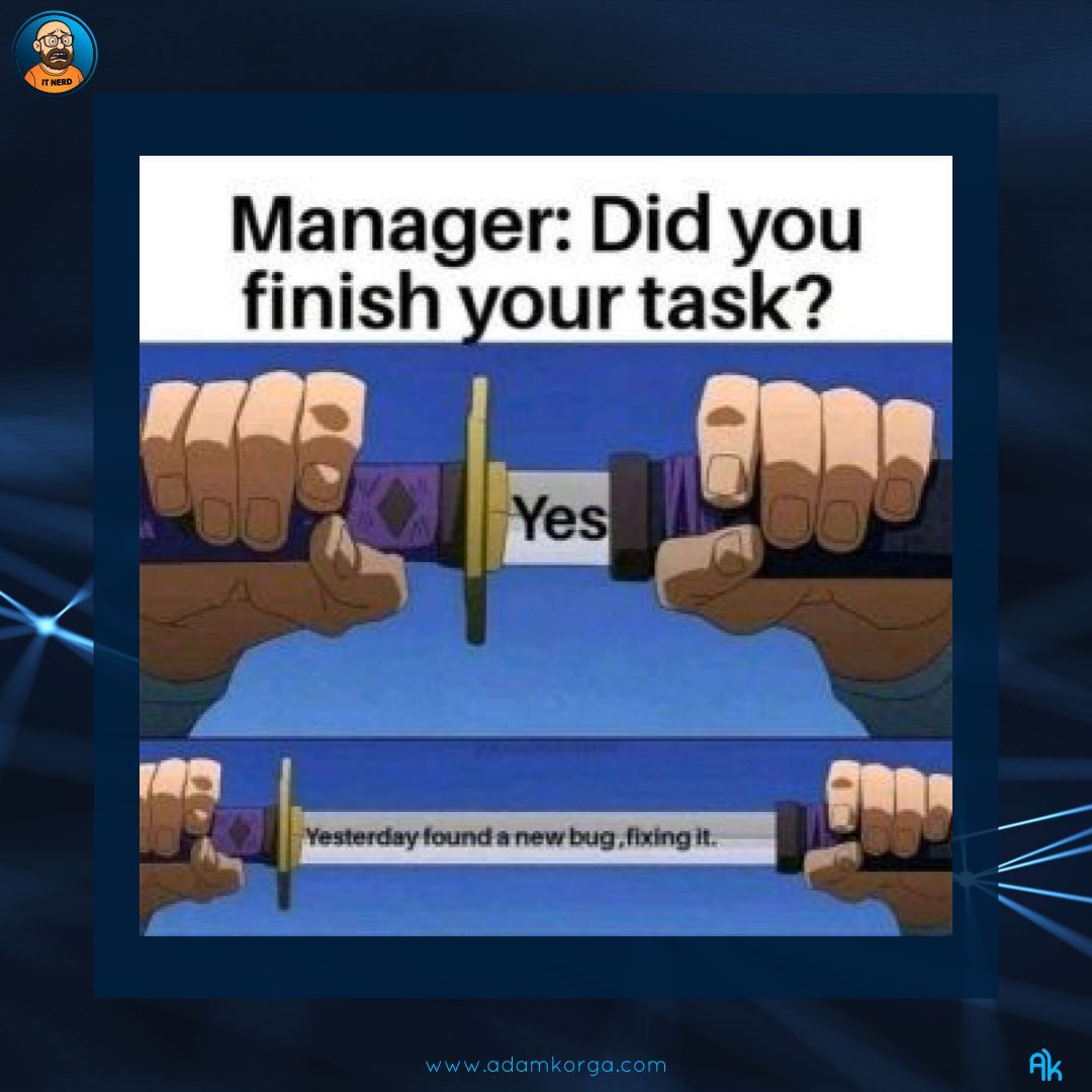 adam_korga's tweet image. Every “Yes” in engineering has a footnote.
#devlife #IThumor