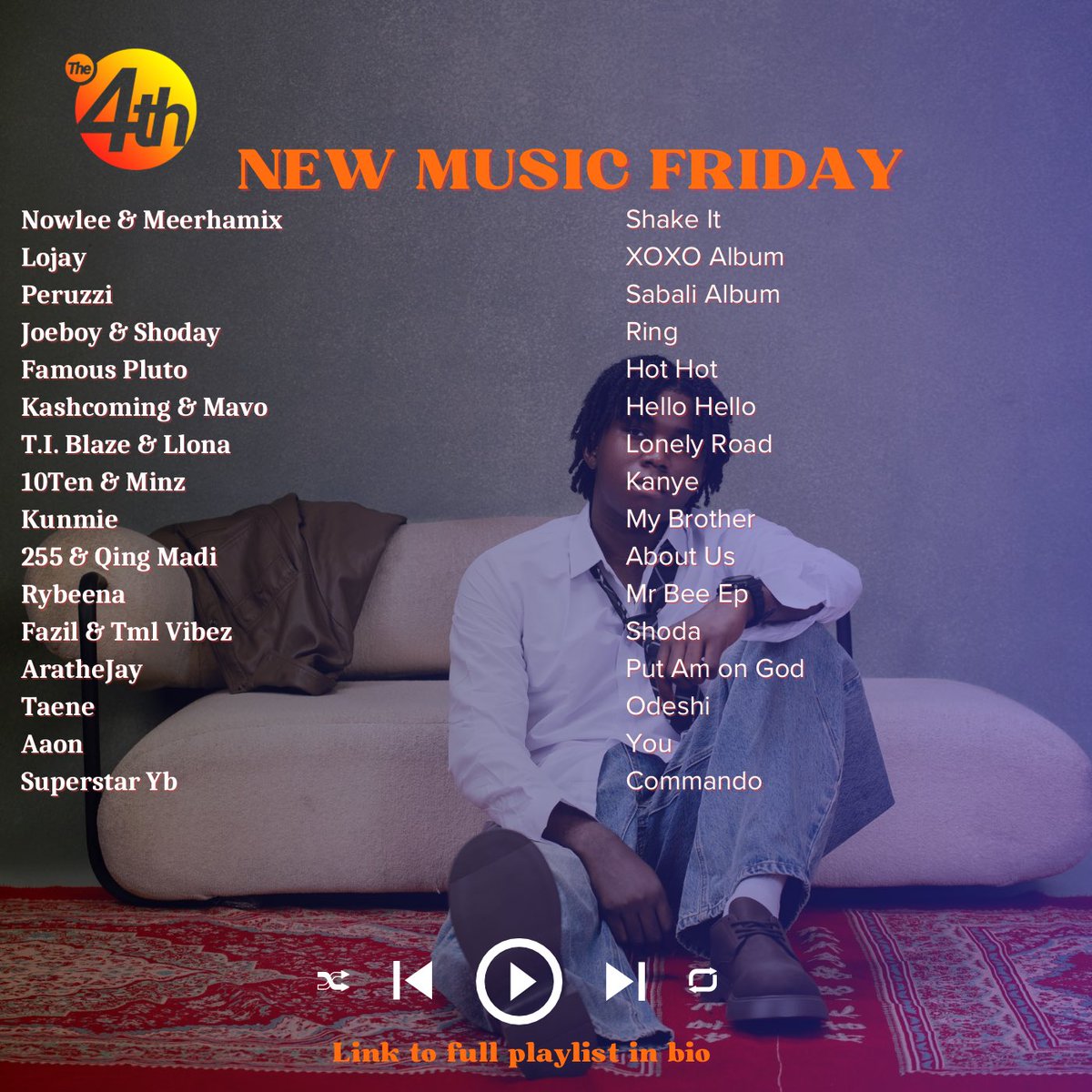 It’s #NewMusicFriday! 😁

Get ready to explore all the hottest new tracks that just dropped today.

Cover📸: <a href="/MrNowlee/">Nowlee</a> 

Check to the link in my bio the4thent.com/playlist to discover a playlist of all the freshest tunes!

#NMF #NewMusicDiscovery