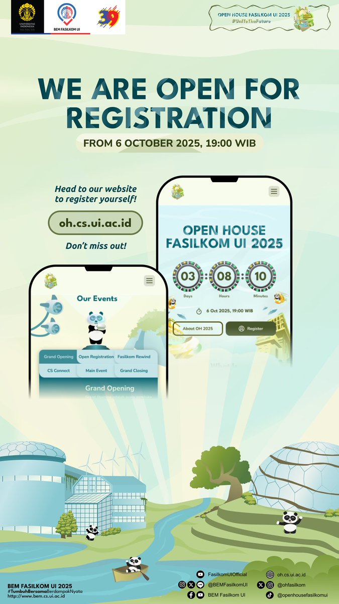 Open House Fasilkom tweet media