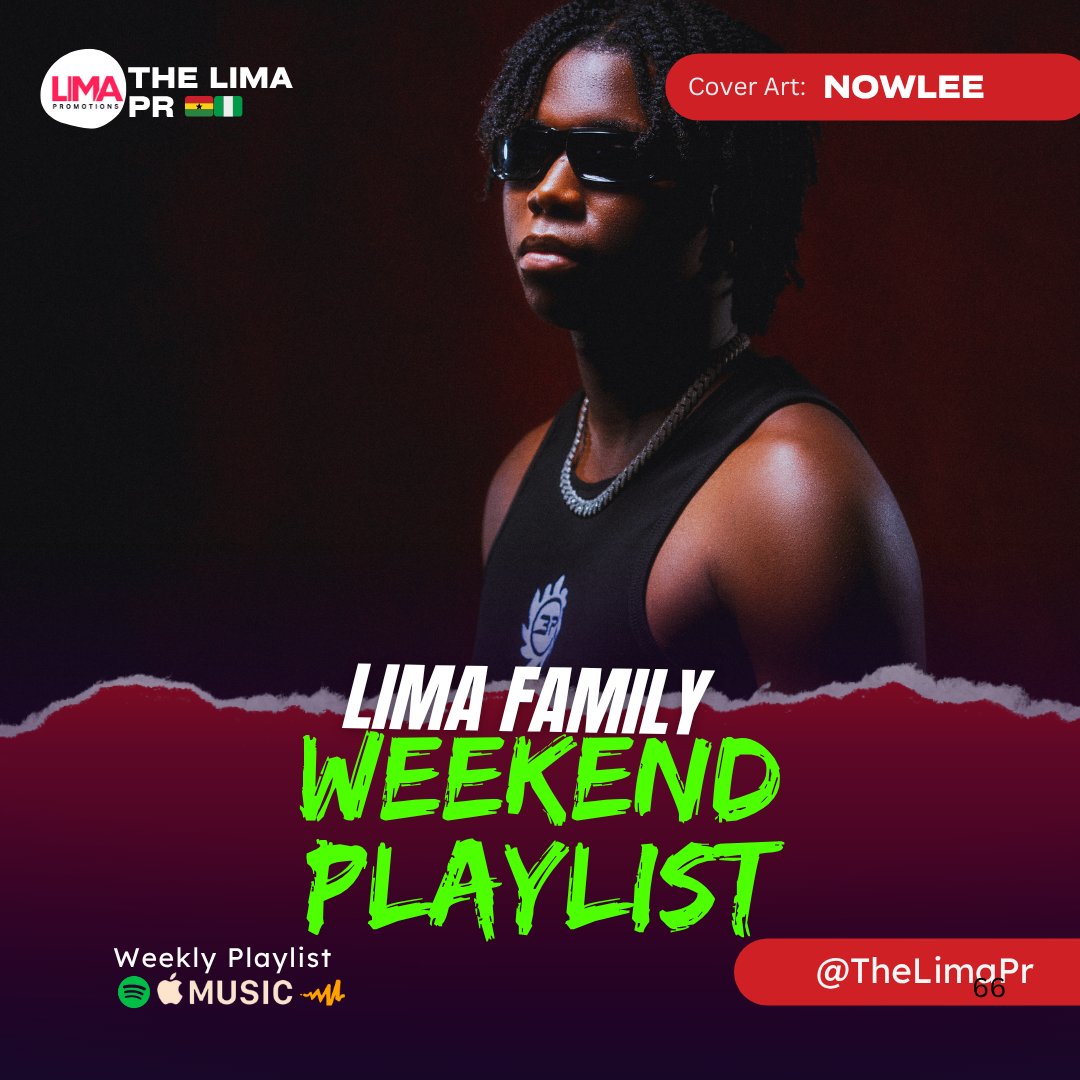 OUR NEW MUSIC FRIDAY 🇳🇬 Cover Art Featuring <a href="/MrNowlee/">Nowlee</a>

Stay updated on New music releases by listening to Our New Music Friday Playlist 🎶🔥

🔗 Listen Now via the link on our bio

#thelimapr #newmusic #newmusicfriday