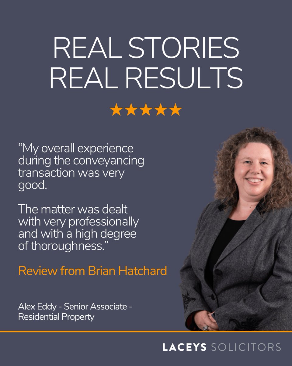 When it comes to property transactions, professionalism and attention to detail make all the difference.

📞 If you’re planning a move, contact our Conveyancing team at Laceys Solicitors on 01202 377800.

#propertylaw #property