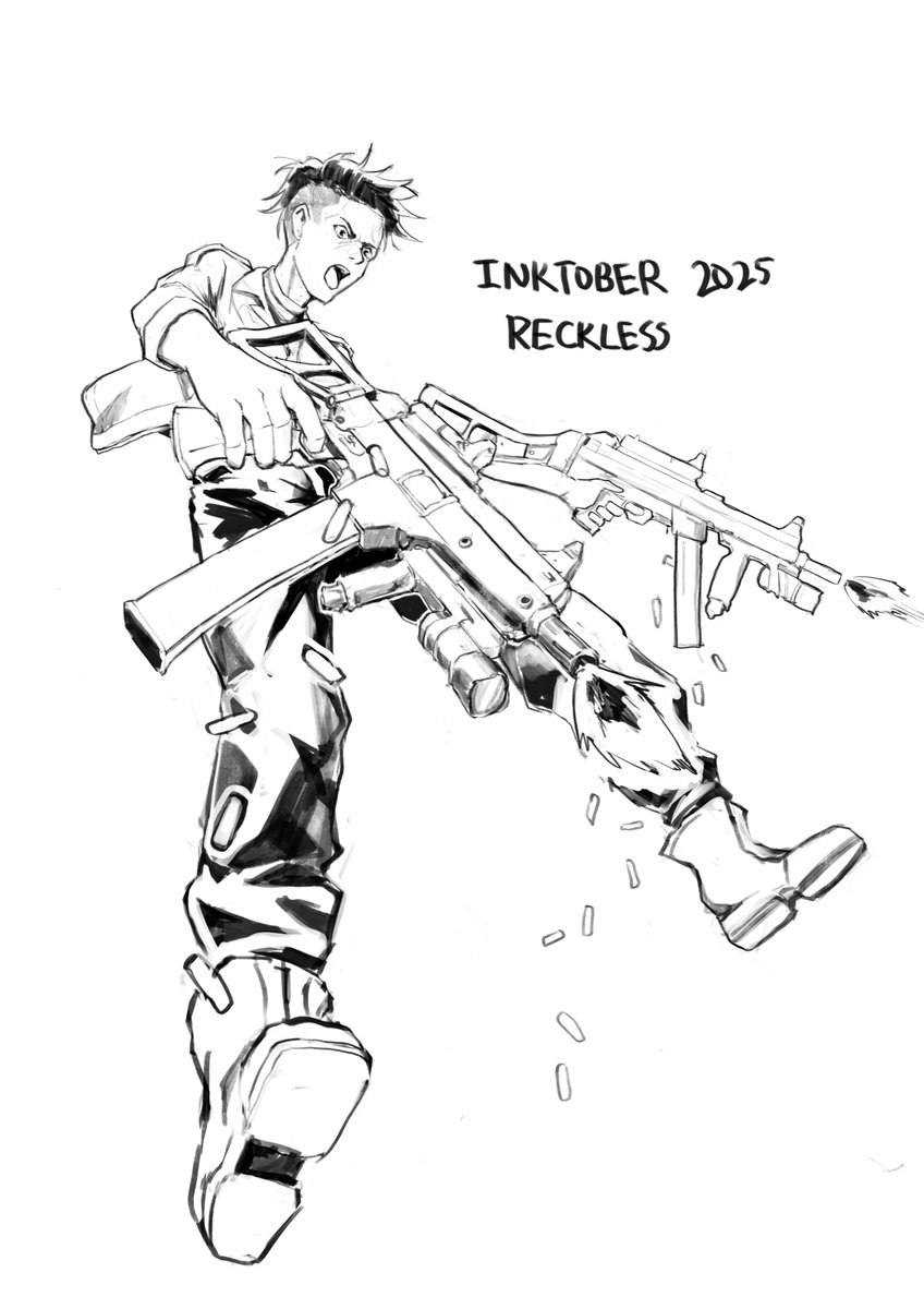 Day8 - Reckless

#inktober2025 #inktoberday8