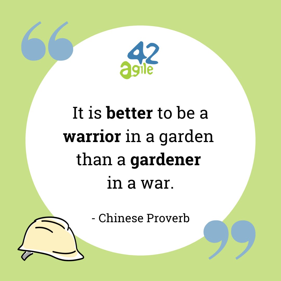 In Agile, as in life, it’s essential to stay on your toes and keep an eye out for potential risks and opportunities. 

This doesn’t mean living in constant fear of change, but rather cultivating a mindset of adaptability and agility. 🤓