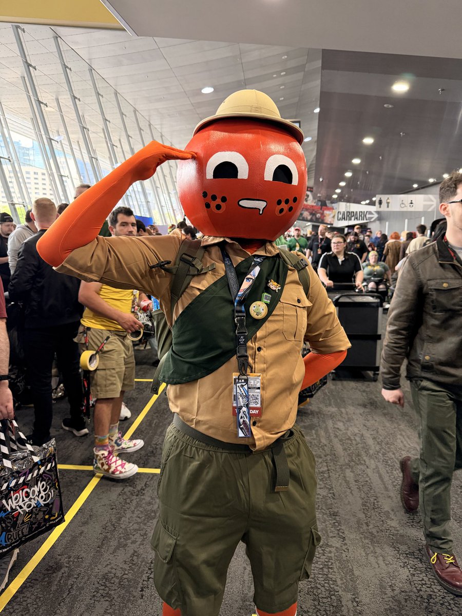 stack_gemma's tweet image. Today I saw an awesome Peak Cosplay! @AggroCrabGames This cosplay was PEAK!!!!
#PAXAus #paxaus2025