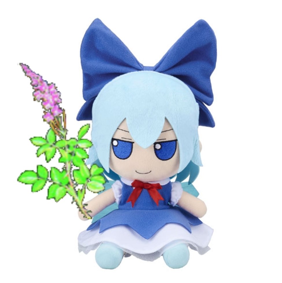 Cirno has a flower for you