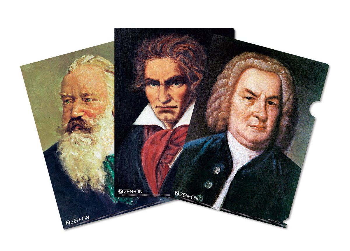 🎼新製品のお知らせ🎼 バッハ、ベートーヴェン、ブラームス。 音楽室で