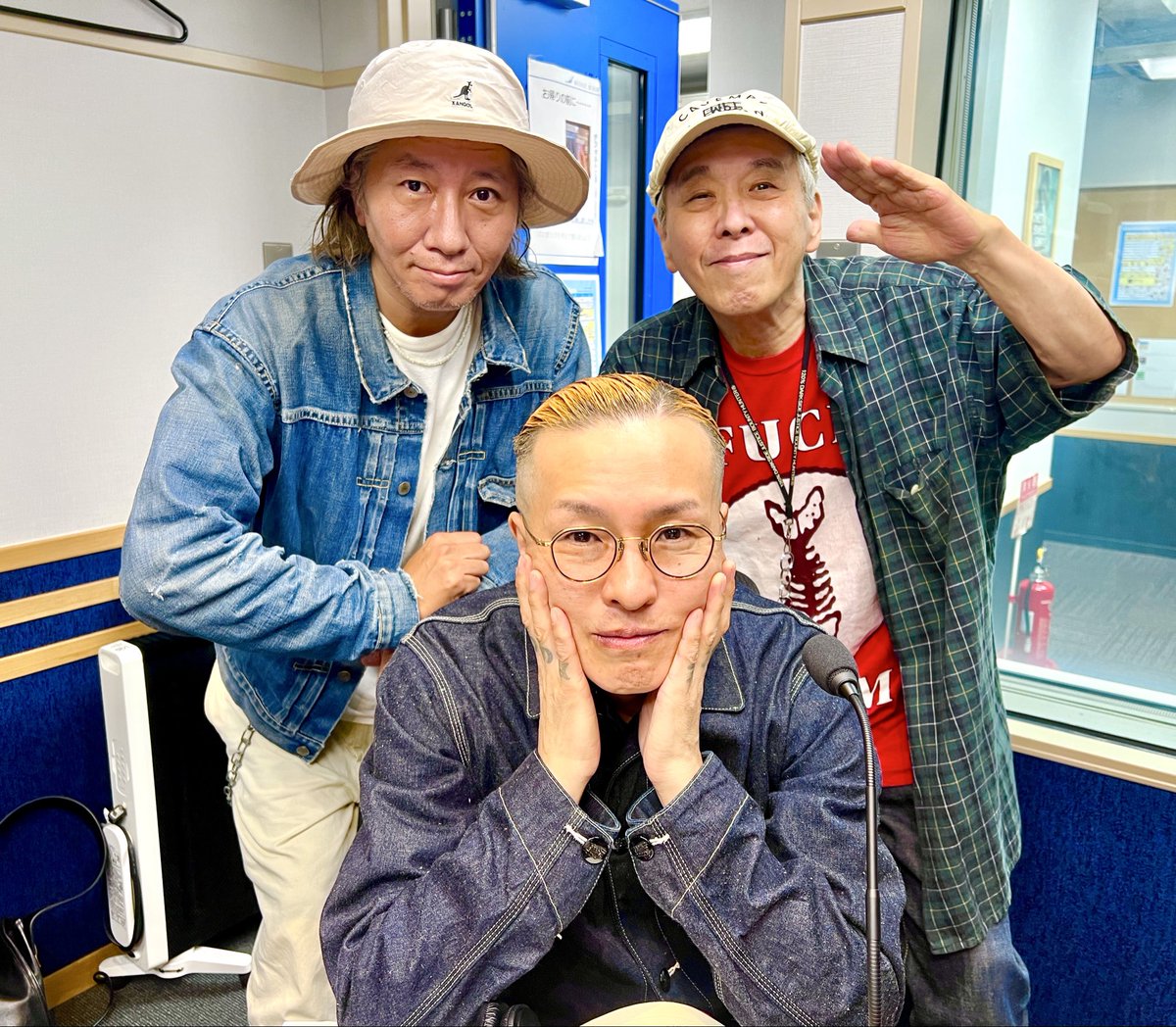 みなさ〜ん！今夜もよろしく！インスタライブのあとはゴキゲンradio、Kenrocks Nite ver2が深夜24時スタートします。ゲストには衝撃発表したMAD3、エディくん！新たなミニアルバムを中心に今後の展望まで！お楽しみに〜！#kenrocksnitever2 #interfm897 #大貫憲章ラジオ  #mad3 #eddielegend