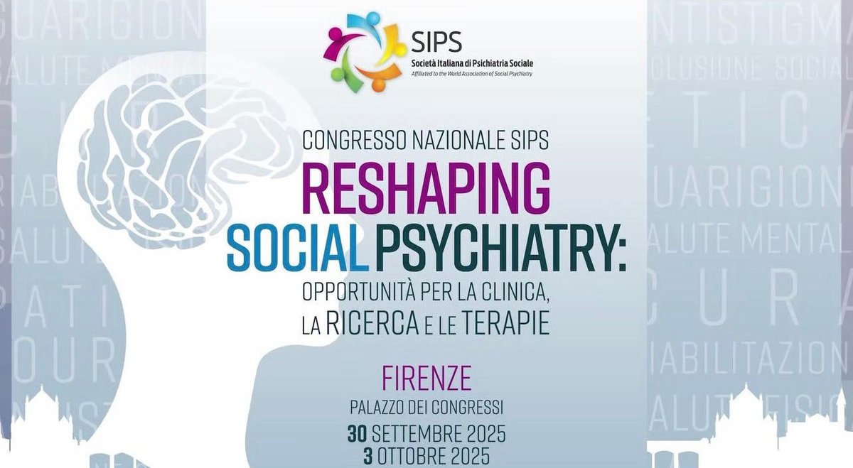 Acadi ha partecipato al XIV Congresso Nazionale della Società Italiana di Psichiatria Sociale (SIPS) dal titolo “Reshaping Social Psychiatry: opportunità per la clinica, la ricerca e le terapie”, svoltosi a Firenze, presso il Palazzo dei Congressi.

acadi.it/3-it-366666-xi…