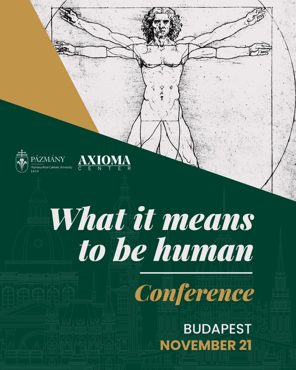 📢We’re excited to announce our upcoming conference this November with Pázmány Péter Catholic University!

👉We’ll explore the Christian view of man - from theology and philosophy to practical ethics.

👀 Details &amp; registration link coming soon!
#Conference #FaithAndReason