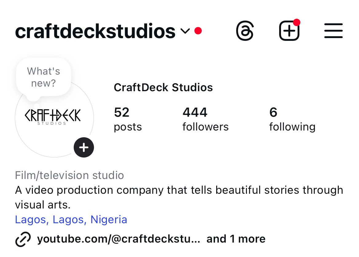 Craftdeckfilms's tweet photo. It’s a good day to follow us on INSTAGRAM!

Not sure about what we’ve pulled off👀

https://t.co/fkTMMRlx9d

Follow 👆this link!

When you’re done, send us a dm let’s talk😎. 

#filmmaking #cinematography https://t.co/54K0bvhAjL