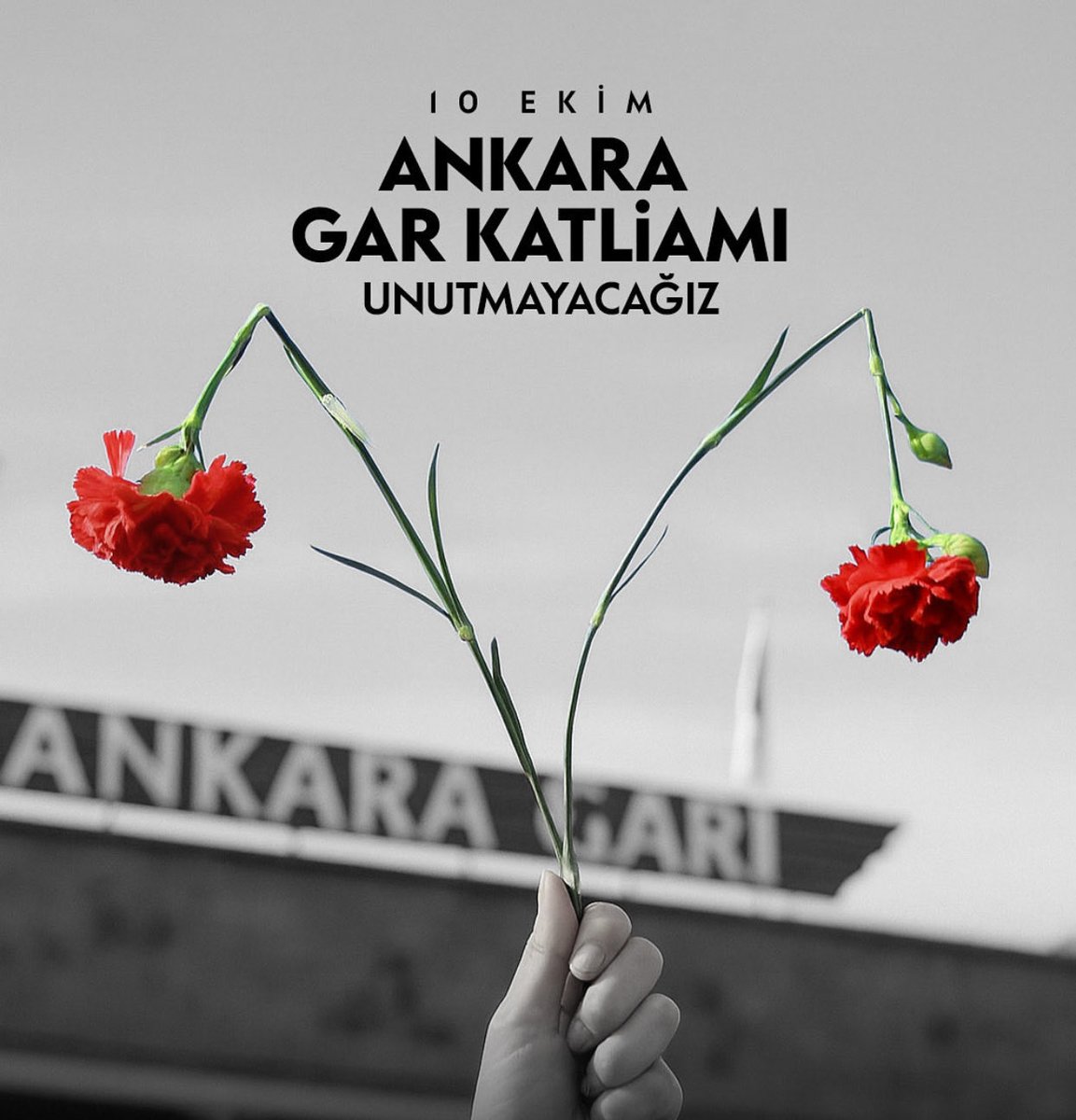 Acısı ilk gün gibi taze olan 10 Ekim’i unutmadık, unutmayacağız 🥀

10 Ekim Ankara Gar Katliamı’nın yıl dönümünde,  kaybettiğimiz vatandaşlarımızı saygı ve rahmetle anıyorum..