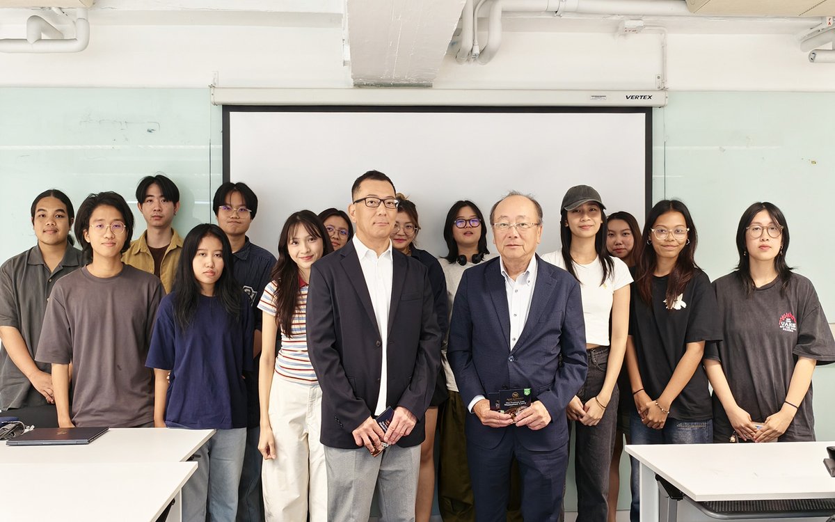 Nikken_Global's tweet image. Nikken Sekkei execs spoke on #regenerativedesign at Silpakorn Univ. (@Silpakorn_uni) in Bangkok on Sept. 17. MD Masakazu Kimura led the team in sharing how #architecture can move beyond sustainability to restore, renew and revitalize the built environment: tinyurl.com/24jhv2up