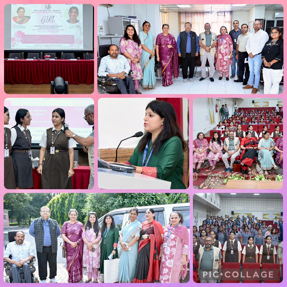 CSIR_CSIO's tweet image. INYAS, under WiSDom 2025, organized GIRL (Grow, Ignite &amp;amp; Re-imagine to be Leaders) on Oct 8 at @CSIR_CSIO, with 130+ girl students! Inspiring talks, hands-on science, and lab visits empowered young minds to lead with confidence and creativity. @CSIR_IND @INYAS_INSA