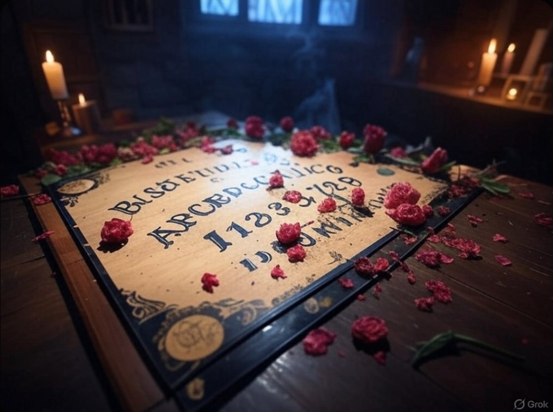 laetissima918's tweet image. When I consider the Ouija Board
It is not Child&apos;s Play
It is a thin lace of a Veil
Beaming Signal

Too thoughtlessly Opened 
Too irresponsibly Shut
By Culture
Tabboo&apos;d without Nuance

I see Society
Already ridden with Demons
Blinking Pores

Letting Traffic in
Willy-Nilly.