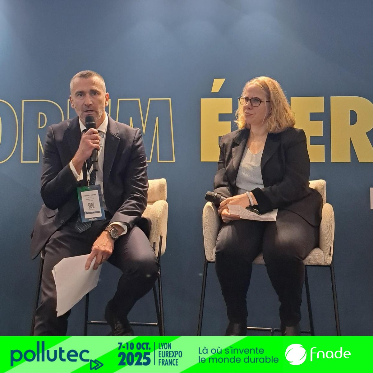 #pollutec2025 « Il y a une véritable décarbonation grâce à la filière CSR : une division par deux des émissions par rapport aux énergies fossiles utilisées par les industriels. »Grégory Richet.