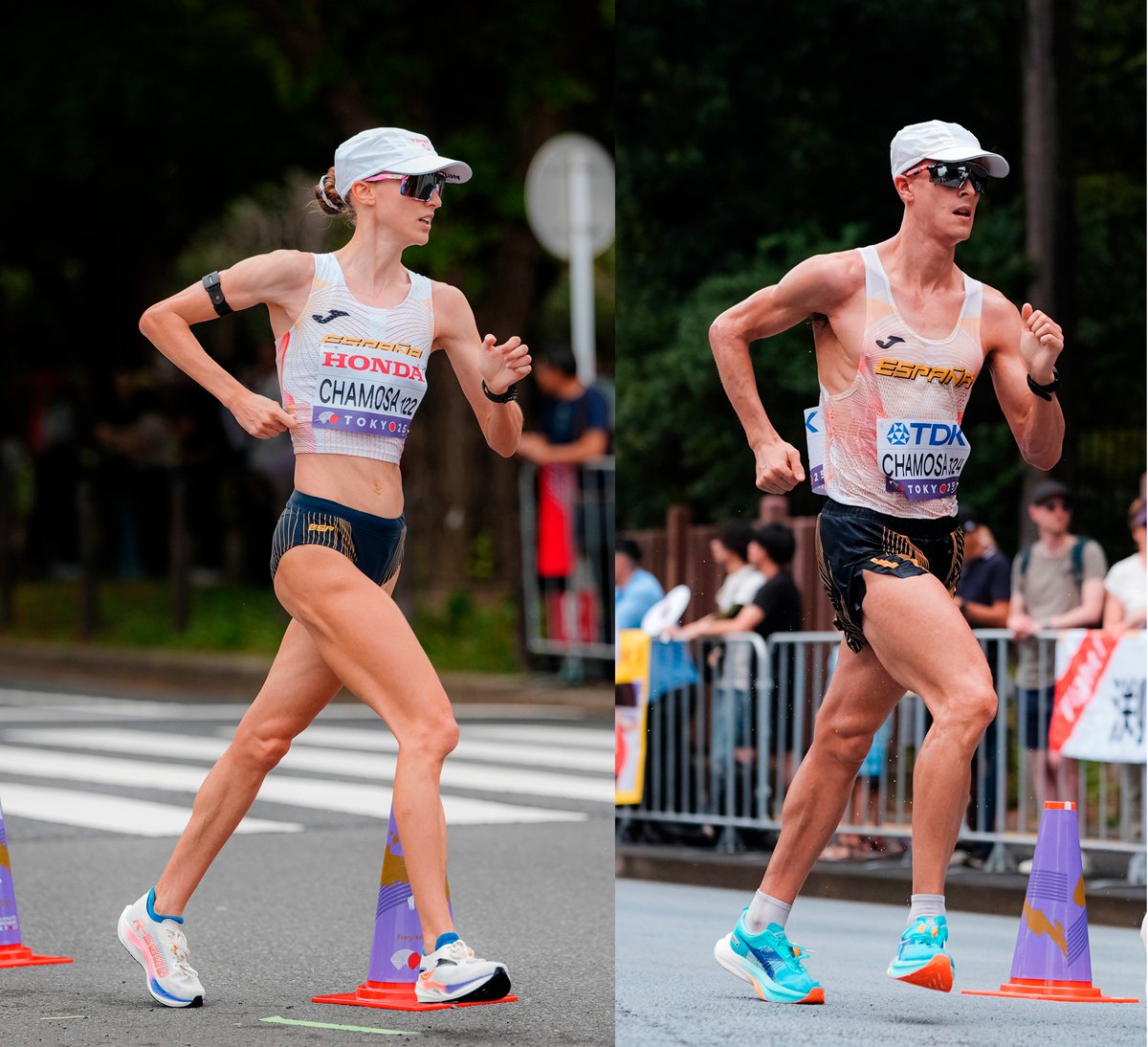 atletismoRFEA's tweet image. 𝗟𝗼𝘀 𝗖𝗵𝗮𝗺𝗼𝘀𝗮: 𝗺𝗮𝗿𝗰𝗵𝗮𝗿 𝗮𝗹 𝗰𝗼𝗺𝗽𝗮́𝘀 

Antía Chamosa ↔️ @danichada 

La primera que vez que dos hermanos españoles son finalistas en un mismo Mundial 🔝 

+INFO 🔗bit.ly/3IDMBx9
🖊️ Alberto Hernández