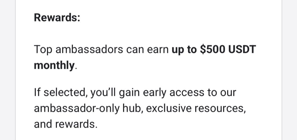 LegendSammie's tweet image. 🔔 Ambassador Program Alert 🚨
Earn up to $500 monthly ( just by posting! )💸
If you’re interested:
💬 Drop a comment
❤️ Like
🔁 Retweet
👤 Follow me
I might send the link via DM or drop a full thread soon!