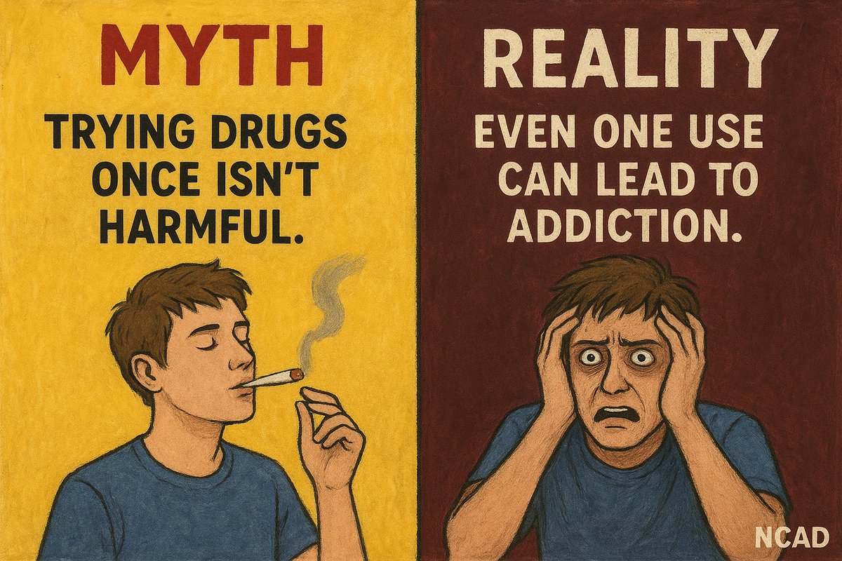 One moment of curiosity can turn into a lifetime of struggle.
Think twice - the first try can be the first trap. 🚫

#NCB #StopDrugAbuse #StayAware #ChooseLife