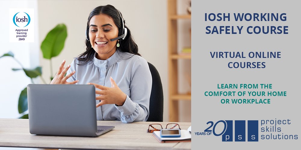 PSS_Training's tweet image. Think safety is just common sense? Think again.
The IOSH Working Safely course helps you understand real risks &amp;amp; responsibilities.
💻 Live online via Zoom 🎓 IOSH certificate 📅 Oct 27 | Nov 24 | Dec 22
£130+VAT👉 Book now: bit.ly/41UWTPM #WorkSafe #IOSH