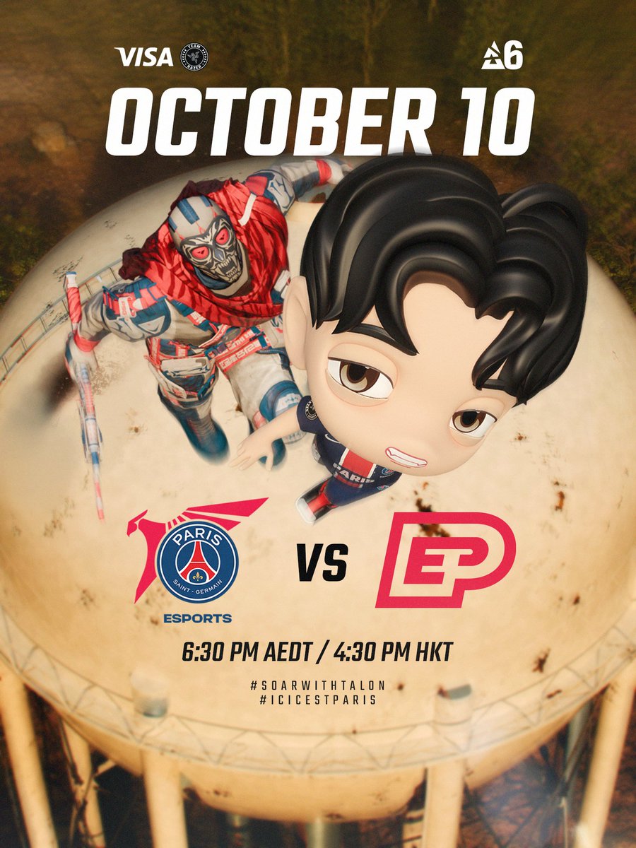 PSG TALON R6 tweet media