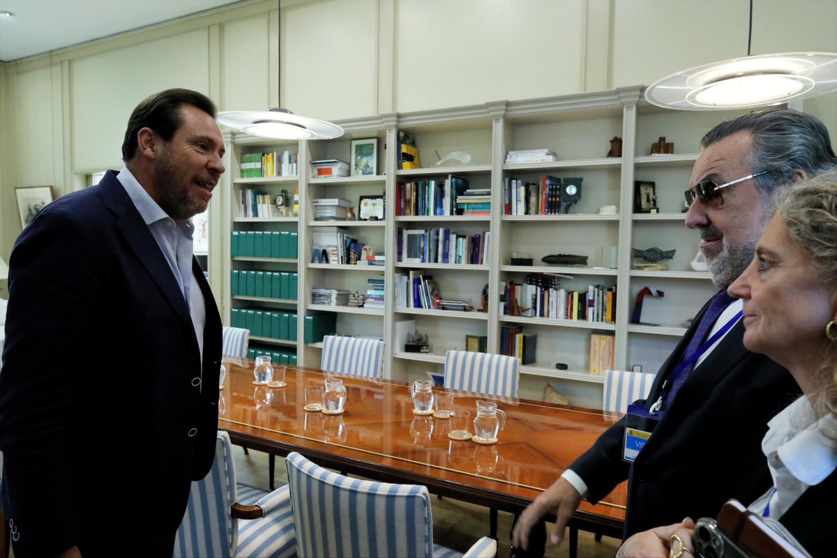 Reunión con Grupo ONCE, CERMI, y Comité Paralímpico Español, para tratar temas de movilidad y accesibilidad.