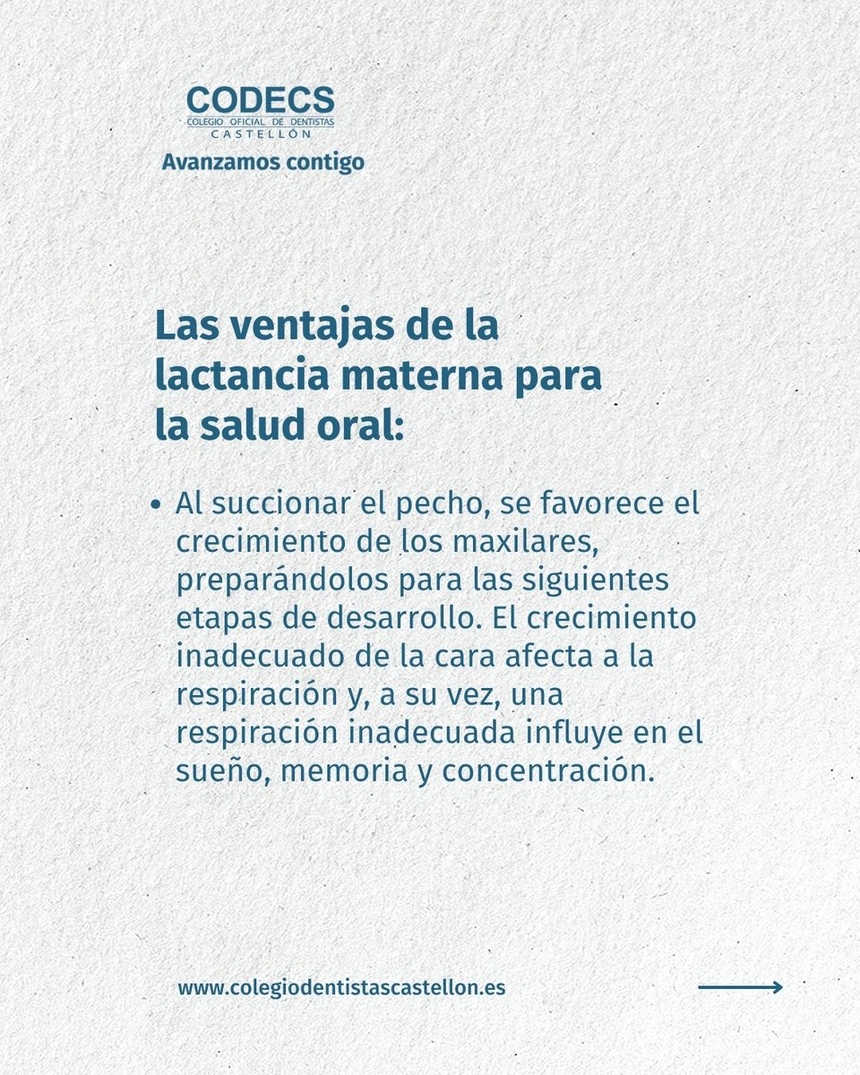 codecs_'s tweet image. Salud oral y lactancia materna