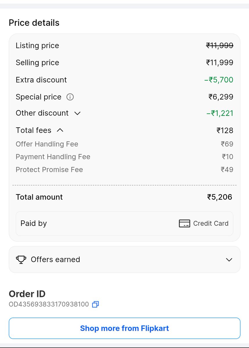 NathAmitabh's tweet image. Day by Day @Flipkart was looting unnecessary money in the name of
Offer handeling Fee
Payment Handeling Fee
Protect Promise Fee
@jagograhakjago should a necessary action @BandBajaateRaho