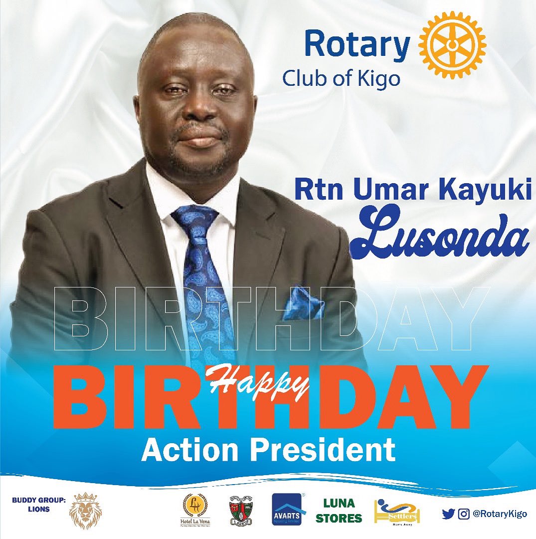 Happy birthday to the Action President 
<a href="/Ukayuki01/">Umar lusonda</a> 
We are proud to have you as ours.
Enjoy your day 🤩