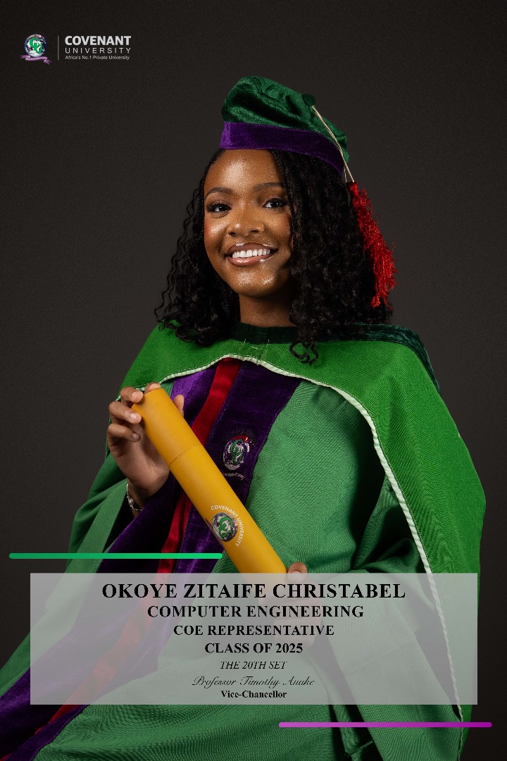 Celebrating our graduating SCHOLARS! Keep Soaring Higher. We are proud of your success! 
HAPPY CONVOCATION🎓🎓🎓!!!
#covenantuniversity 
#landmarkuniversity 
#davidoyedepofoundation 
#DavidOyedepoMin 
#convocation2025❤️🎓