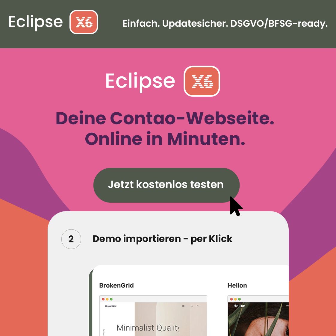 contaothemes's tweet image. 🚀 Deine Contao-Website – online in Minuten.

✅ Einfach. Updatesicher. DSGVO/BFSG-ready.
✅ Perfekt für Agenturen &amp;amp; Freelancer
✅ Inklusive Support &amp;amp; Demo-Importer

👉 Jetzt testen:
🔗 premium-contao-themes.com

#contao_themes #contao #contaotheme #contaothemes #contao_themes