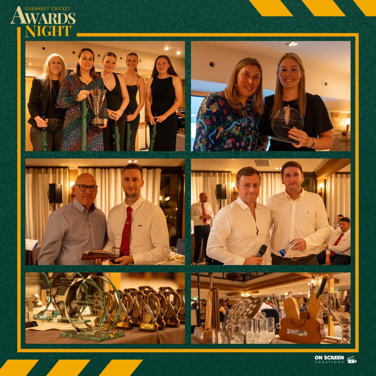 OnScreenGSY's tweet image. On brand and on time!

We received an invite to cover the @guernseycricket  Annual Awards presentation evening held at The Farmhouse Hotel, last Friday &amp;amp; we had 2 roles on the evening, to photograph all award winners and to capture the event on camera to help showcase the event.