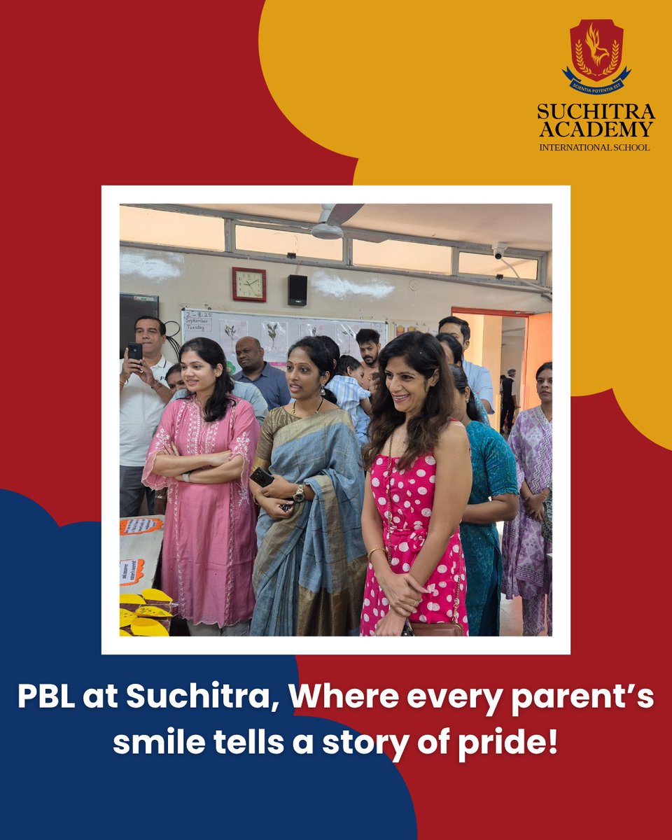 SuchitraAcad's tweet image. Our Grade I Suchitrans brought learning to life through their PBL presentations from “All About Me” to “Living with Nature.” With confidence, creativity, and teamwork, they proved that learning is most meaningful when it’s hands-on and filled with heart.
#SuchitraAcademy #PBL