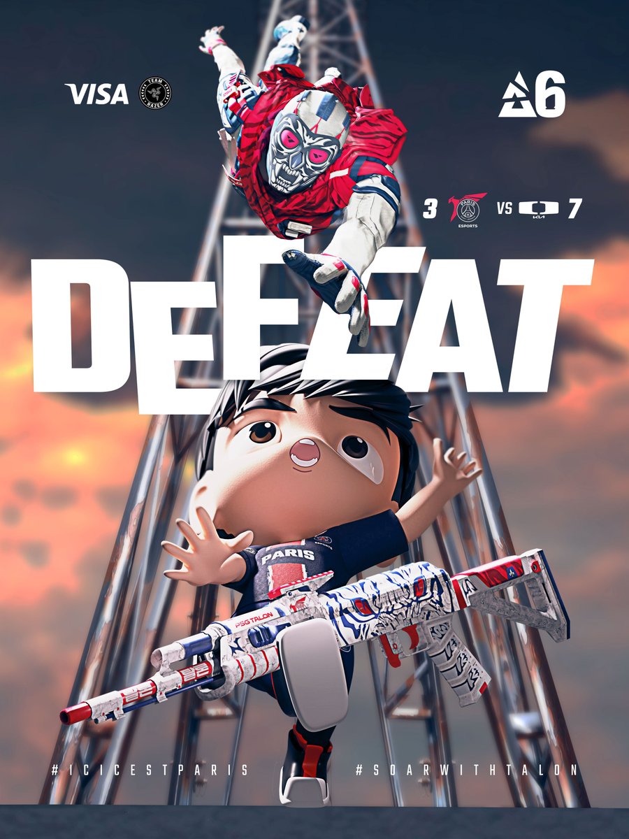 PSG TALON R6 tweet media