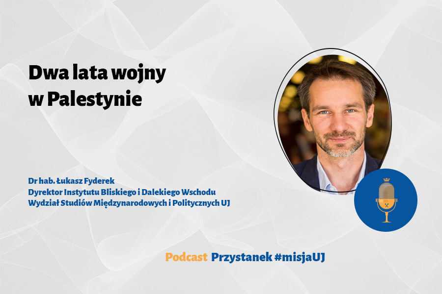 JagiellonskiUni's tweet photo. #JUpodcast 🎙️ | O sytuacji na Bliskim Wschodzie, w Strefie Gazy, w podcaście popularnonaukowym 'Przystanek #misjaUJ' opowiadał dyrektor Instytutu Bliskiego i Dalekiego Wschodu @WSMiPUJ, prof. @fyderek.
🔛 https://t.co/HcObPgI7BP https://t.co/auldnyala4
