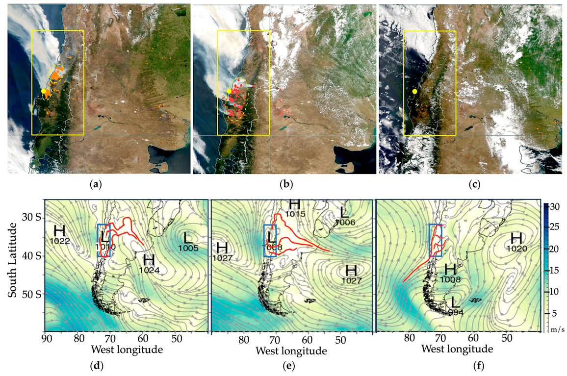 RemoteSens_MDPI's tweet image. 🔥🔥 Active #Wildland #Fires in Central #Chile and Local Winds (Puelche)

✍️ Hiroshi Hayasaka
🔗 brnw.ch/21wWvln