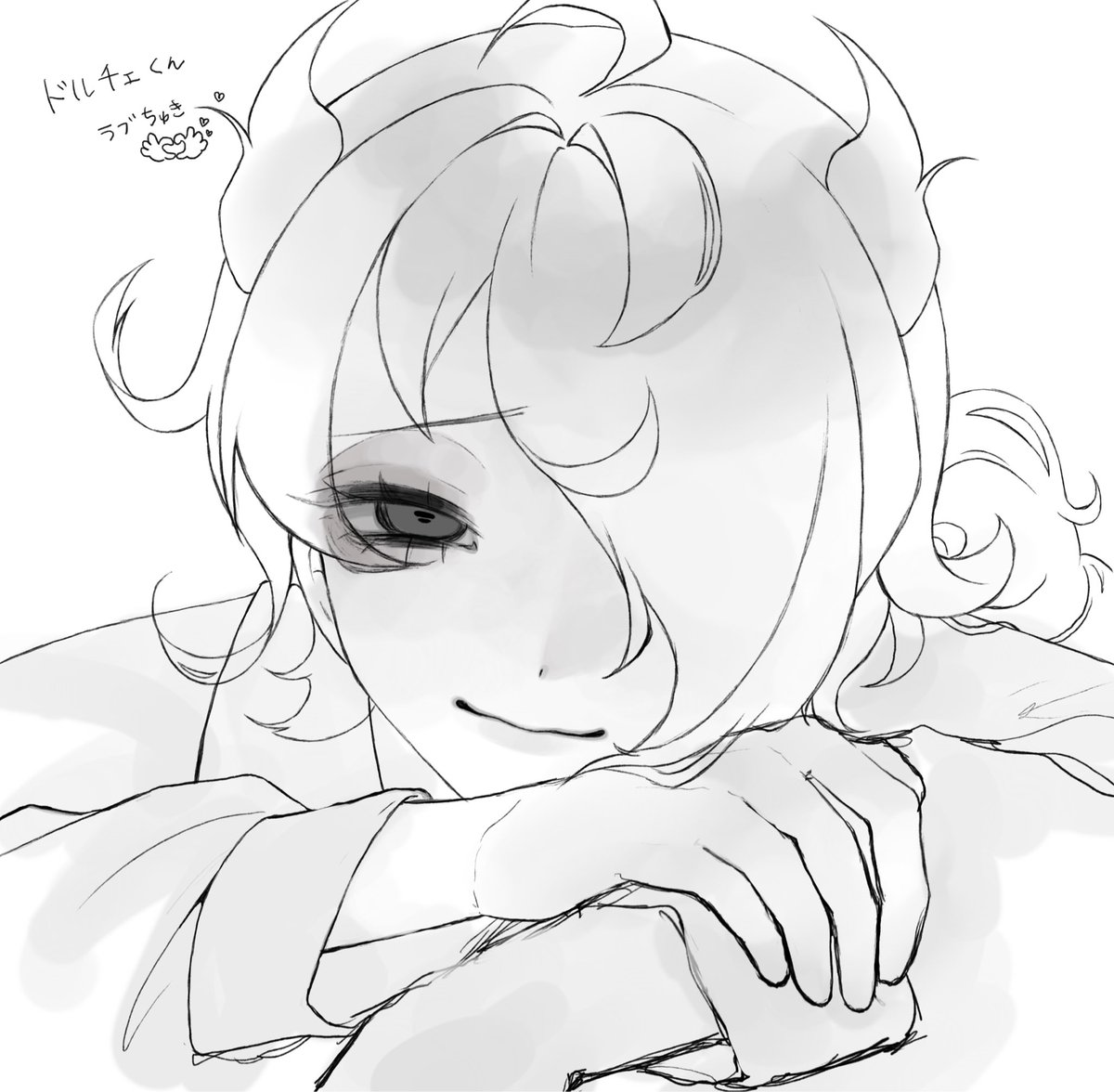 友達の創作ちゃんにメロメロ