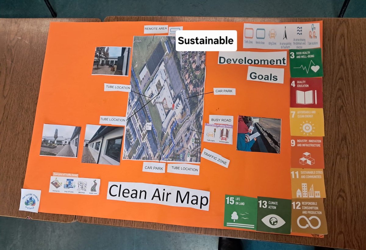 CastletroyC's tweet image. #Globe 'Clean air project plan' preparations in full flow
#studentvoice #collaboration
#SDG3 #SDG4 #SDG7 #SDG9 #SDG11 #SDG12 #SDG13 #SDG15 #SDG17 @GreenSchoolsIre
@Take1_Programme @Worldwise_Irl
#ClimateactionWeek2025