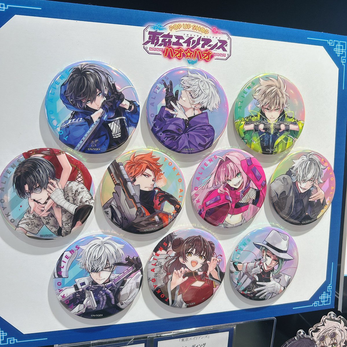 バデーニ　缶バッチ　20個セット バデーニ 缶バッチ 20個セット Goods〉ジャケットデザイン缶バッジ 全3