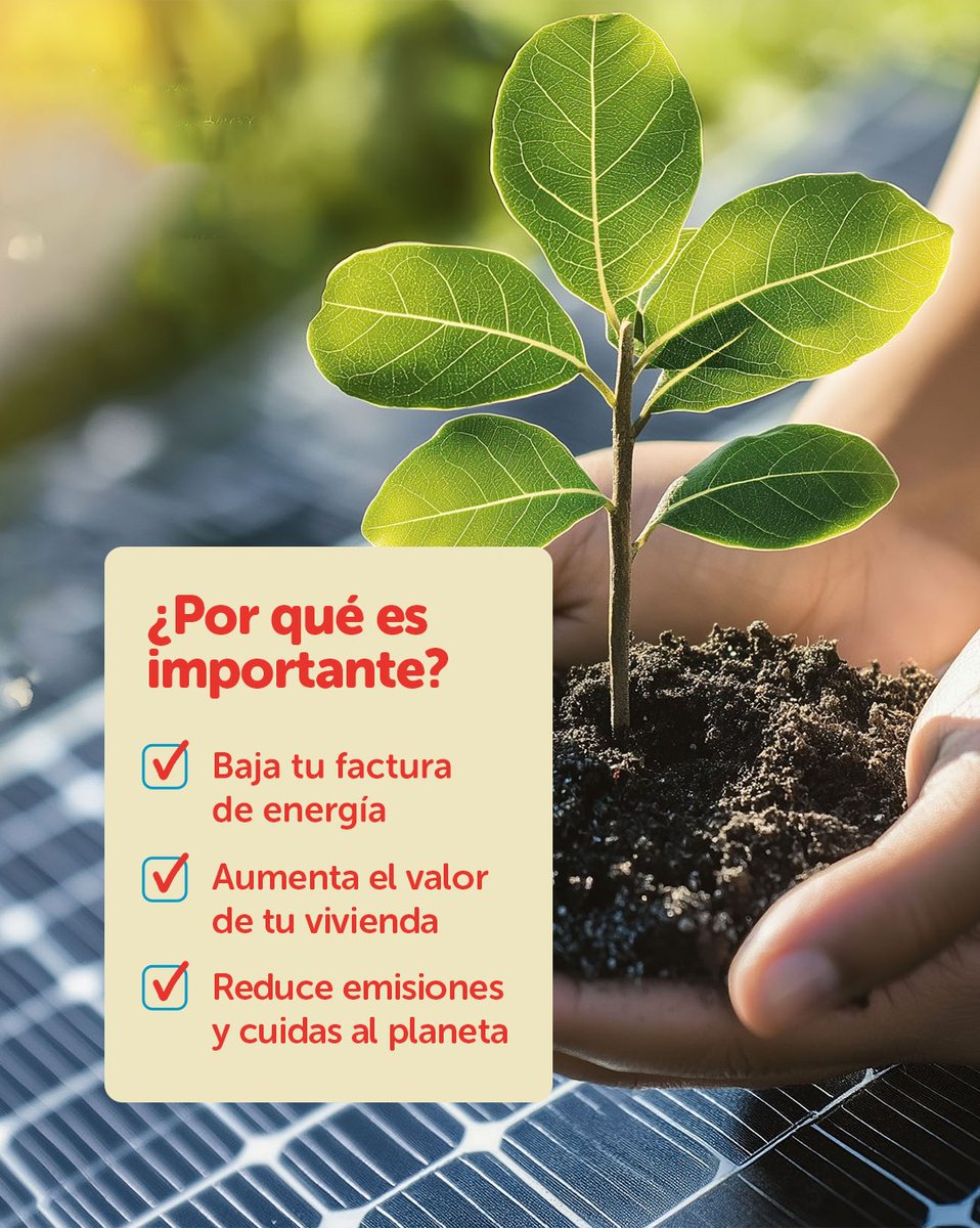 ¿Sabías que puedes reducir tu consumo energético en casa con unos simples cambios? Descubre cómo convertir tu casa en un hogar más eficiente, sostenible y preparado para el futuro 🔋🏡 En este post te damos consejos prácticos para empezar 
✅ Consejos útiles 
✅ Datos clave 
✅