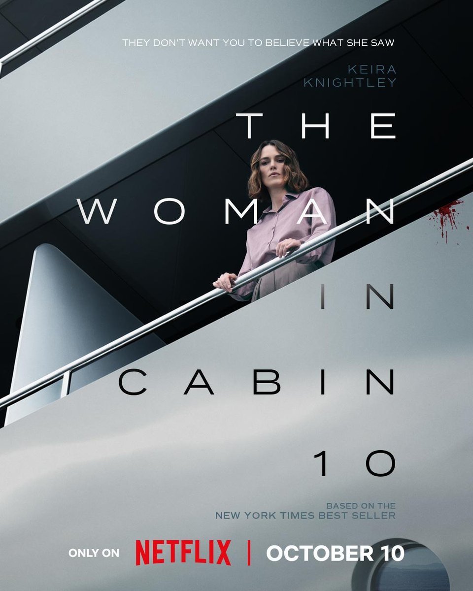 itz_Ytr's tweet image. 🚨&apos; #TheWomanInCabin10 - REVIEW (3/5) 

CHARACTERS :- ஹீரோயின் பிரபலமான பத்திரிக்கையாளர். 

STORY :- ஒரு LUXURY CRUISE 🚢 ல ஒரு மர்டர் நடக்ற மாதிரி ஹீரோயின் ஃபீல் பண்றாங்க 👍 யார்ட்ட சொன்னாலும் நம்பல இப்ப நம்ம ஹீரோயினே என்ன நடந்தது னு புலனாய்வு பண்ண ஆரம்பிக்க அடுத்தடுத்து…