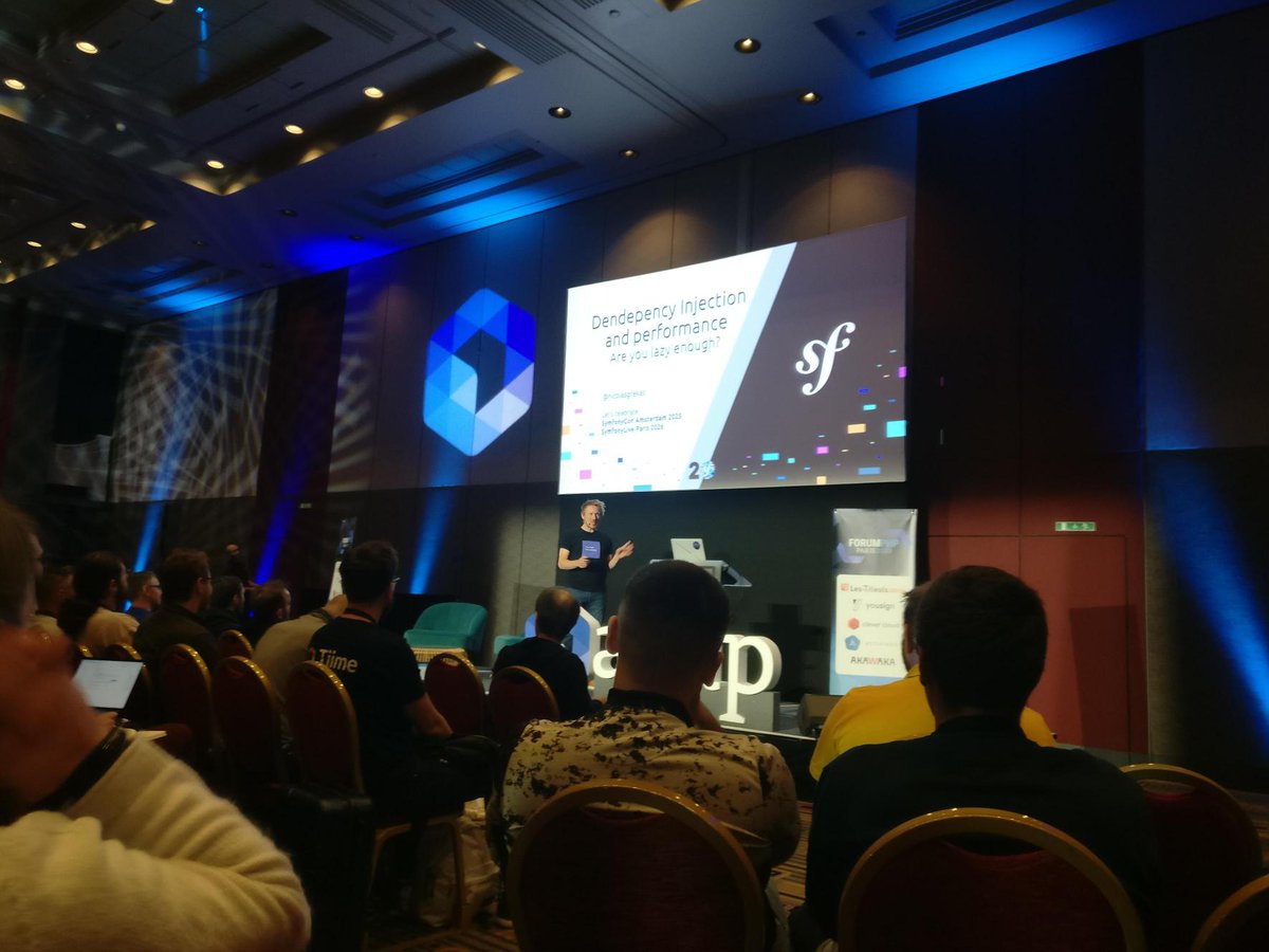 En route pour le Jour 2 de l'évènement Forum AFUP pour les équipes de Sedona. Encore une journée qui sera riche en présentations et découvertes. Et cela commence par une présentation d'un pattern fondamental : performance et injection de dépendances. #sedonafr #AFUP #php