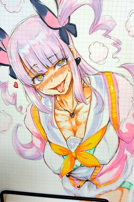 チアモ誕おめ😮
手持ちのコピックに紫ピンク系が全然無くてェ…

つよアモ胸元しかにおってません😤
く…!

〼BCウロウロマン、
18:33〜20:55くらいで適当ゾロ目ボンガします 