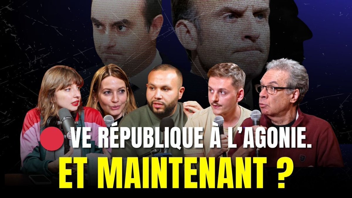 « Ve République à l’agonie. Et maintenant ? » Avec A. Kazib, S. Kouvélakis, E. Mérieau, E. Marcel…

Une émission enregistrée en direct au Baranoux avec Anasse Kazib, Eugénie Mérieau, Stathis Kouvélakis, Elsa Marcel, Rob Grams et Paul Morao.

➡️ youtu.be/QJfP72wfjYk