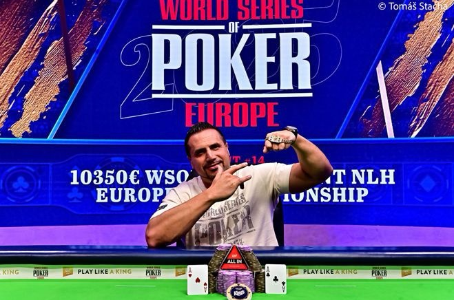 Live_Poker's tweet photo. WSOP-E ROZVADOV : L'Allemand Daniel Pidun remporte le Main Event et les 1.140.000 β¬ promis au vainqueur !
https://t.co/zULNv9wg5g
#wsop #wsope #kingsresort #mainevent #title #champion #germany https://t.co/UwYRLaOJX7